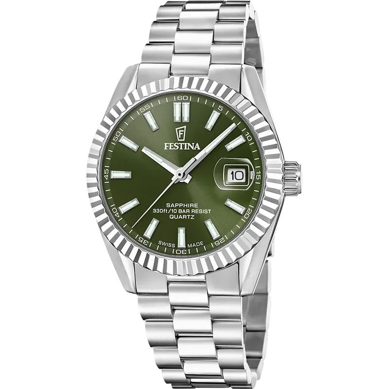 Festina Swiss Made Verde Oliva F20084/C