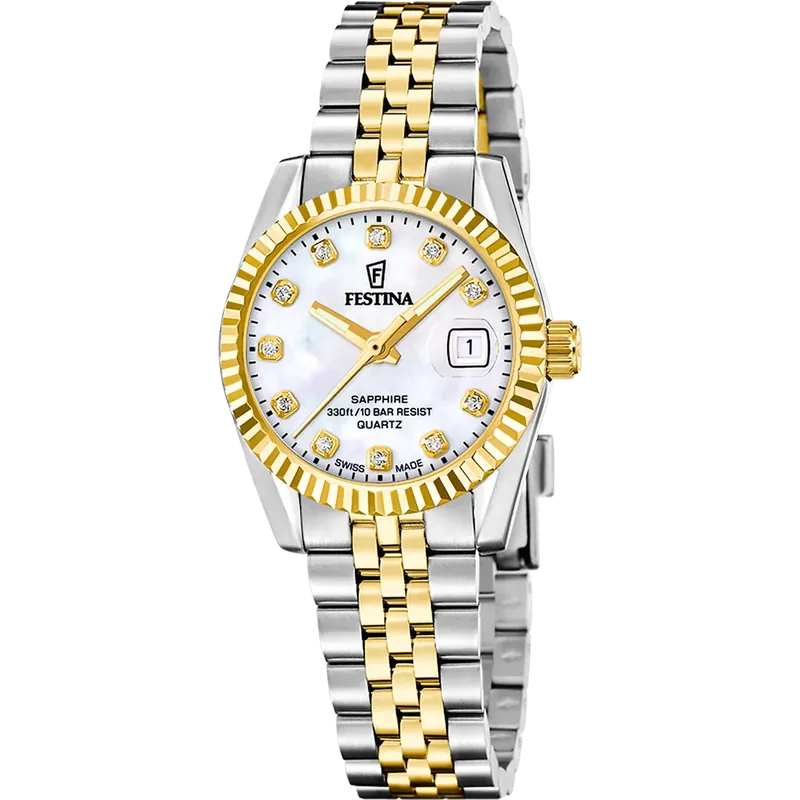Festina Swiss Made Bicolor Oro F20088/1
