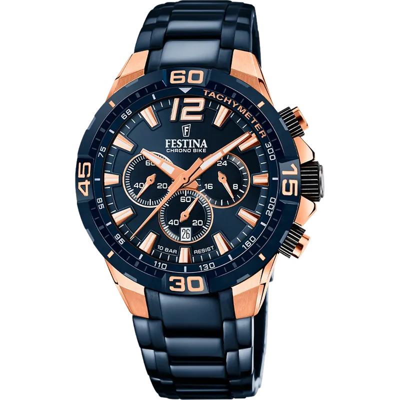 Festina Special Edition Azul y Oro Rosa F20524/1