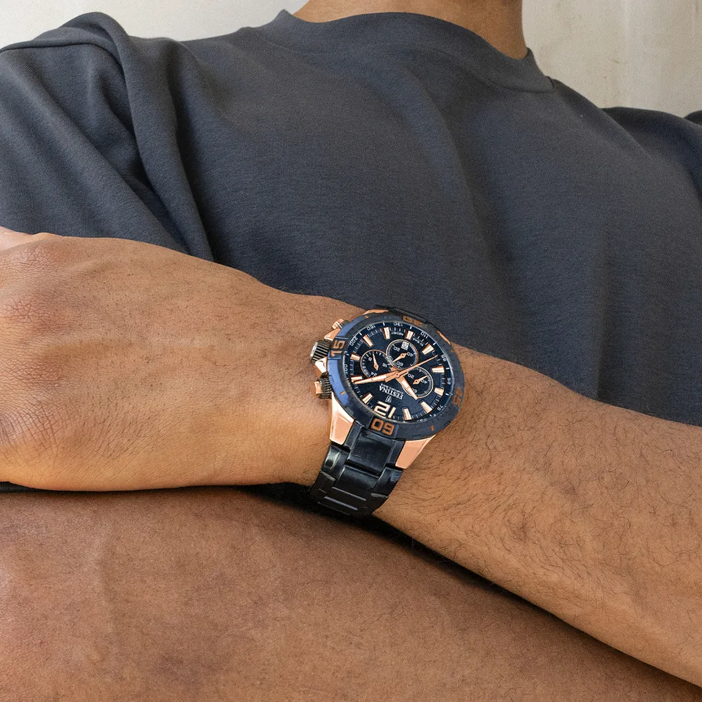 Festina Special Edition Azul y Oro Rosa F20524/1