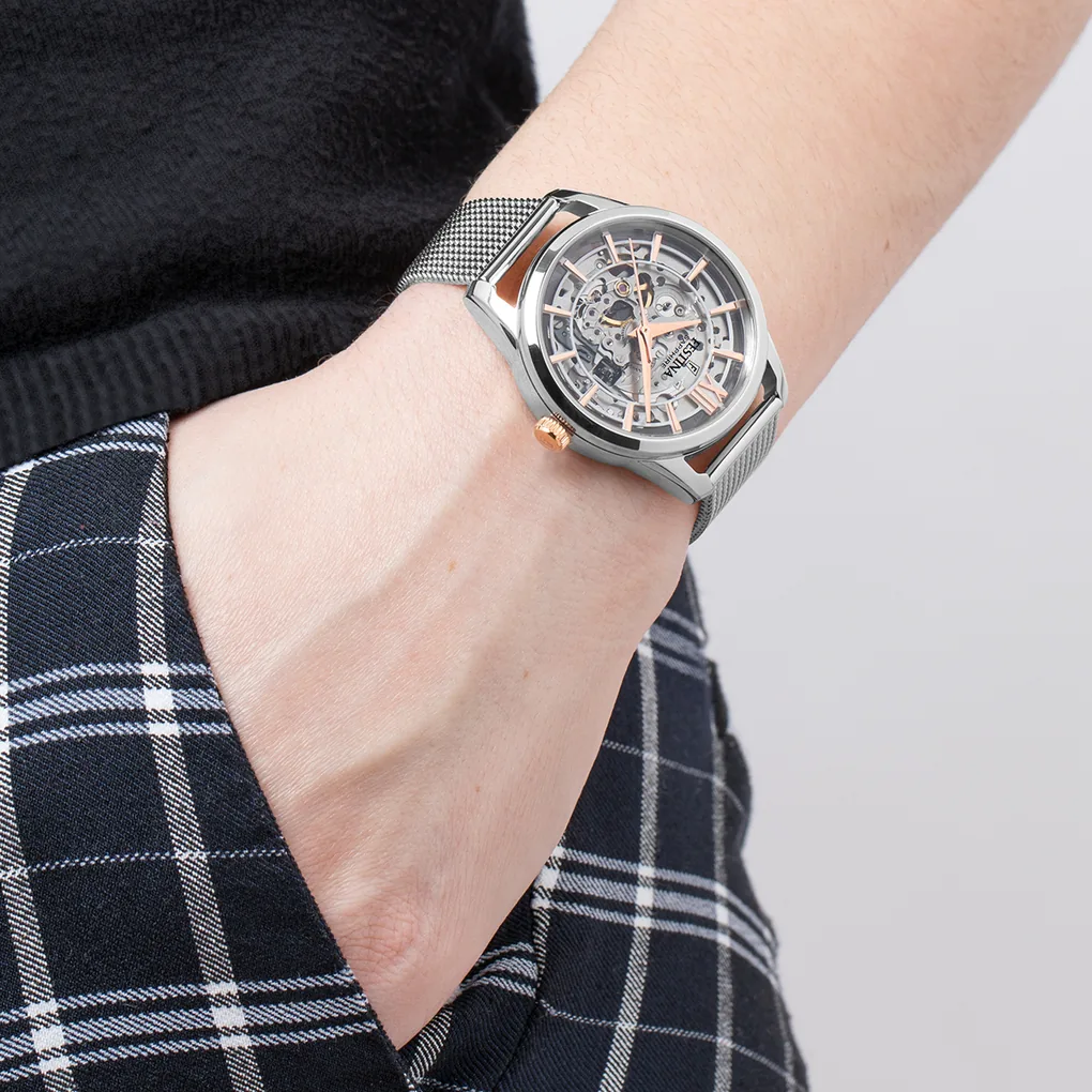Festina Automatic Esqueleto Rosé F20627/1