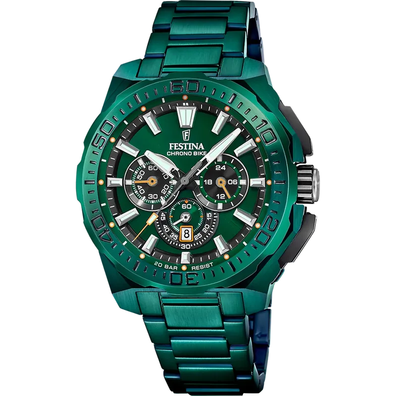 Festina Chrono Bike 2025 Verde Esmeralda F20730/1