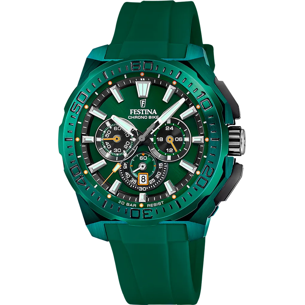 Festina Chrono Bike 2025 Verde Esmeralda F20730/1