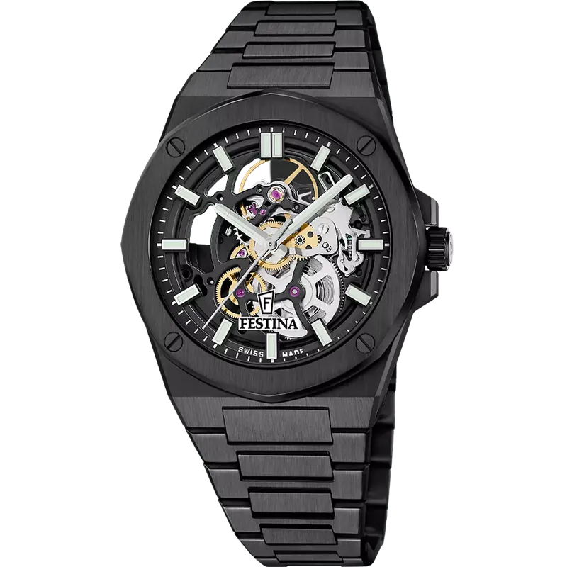 Festina Meridiano Noir Esqueleto