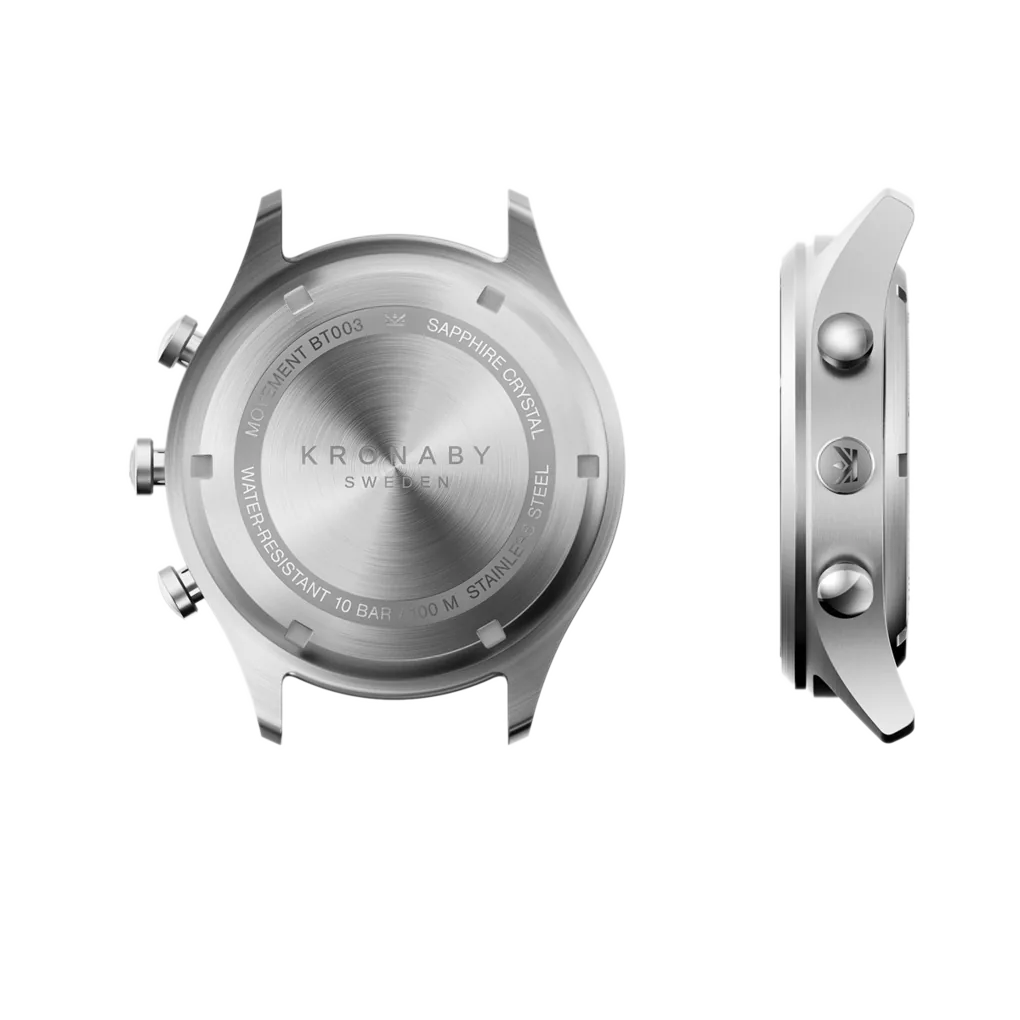 Kronaby Sekel Negro Híbrido S3123/1